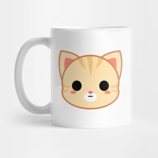 Cute Cream Tabby Cat Mug